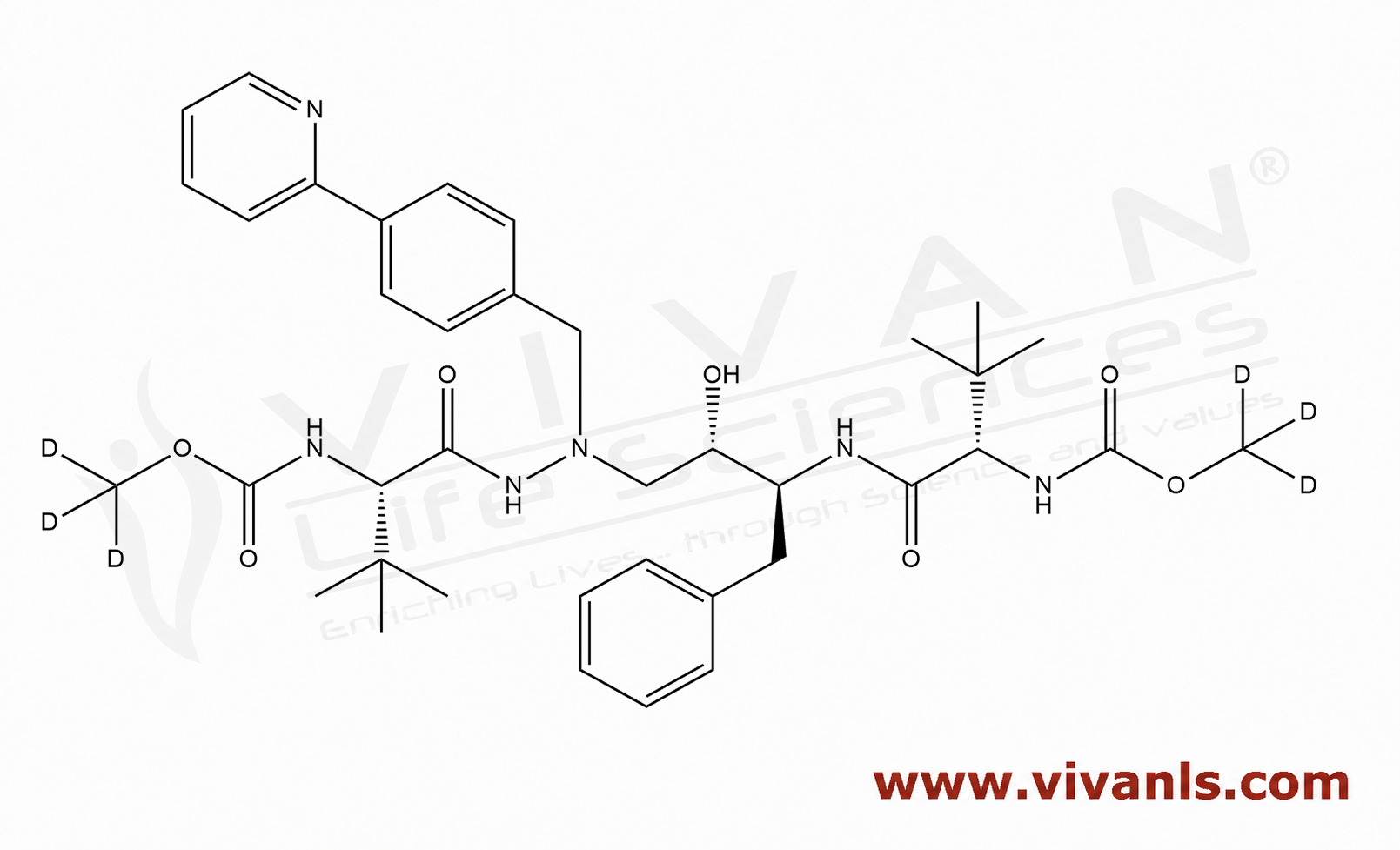 Stable Isotope Labeled Compounds-Atazanavir D6-1784549020.png